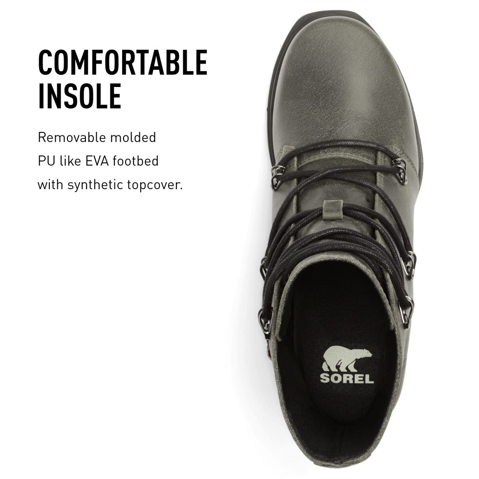 Joan Of Arctic Wedge Iii Spitzenstiefel Für Damen Schwarz Sorel Schweiz