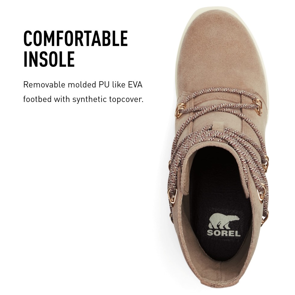 Joan Of Arctic Wedge Iii Spitzenstiefel Für Damen Sorel Schweiz Haselnuss-geschwärztes Braun