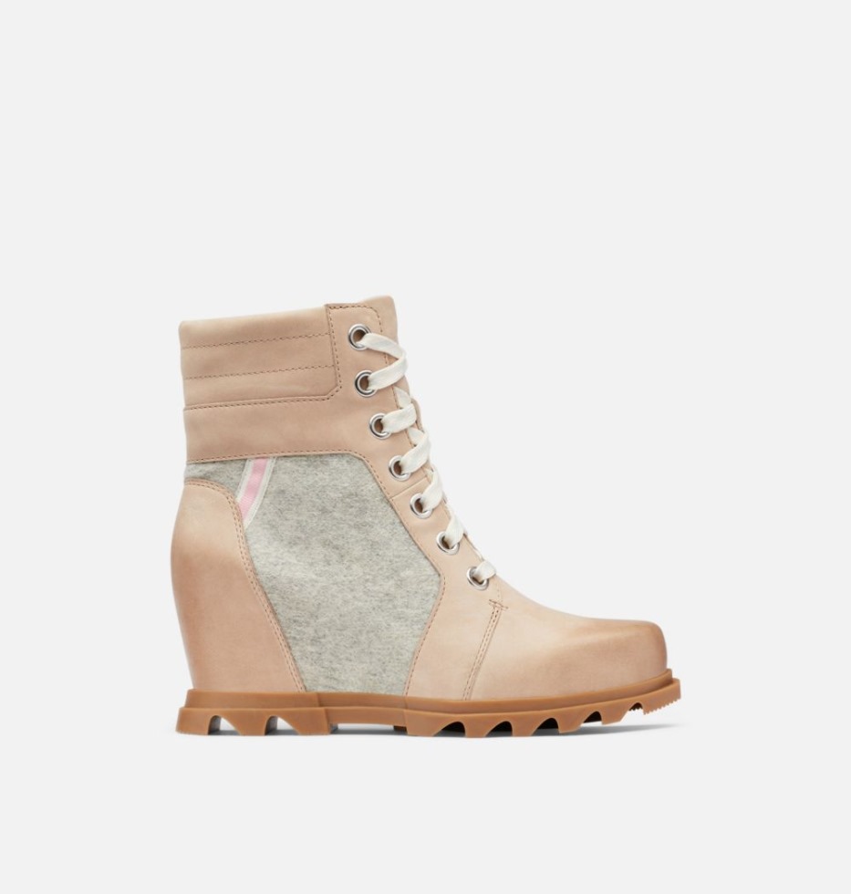 Joan Of Arctic Wedge Iii Lexie Bootie Natural Tan-gum 2 Sorel Schweiz Für Damen