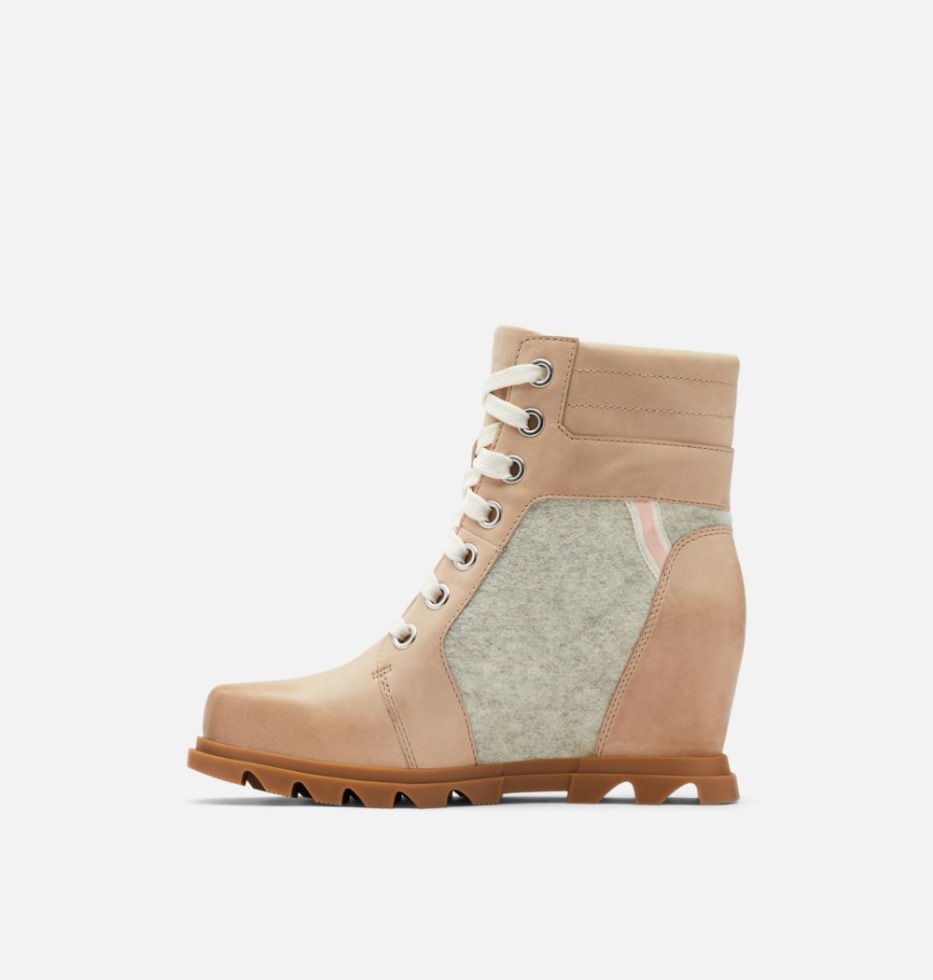 Joan Of Arctic Wedge Iii Lexie Bootie Natural Tan-gum 2 Sorel Schweiz Für Damen