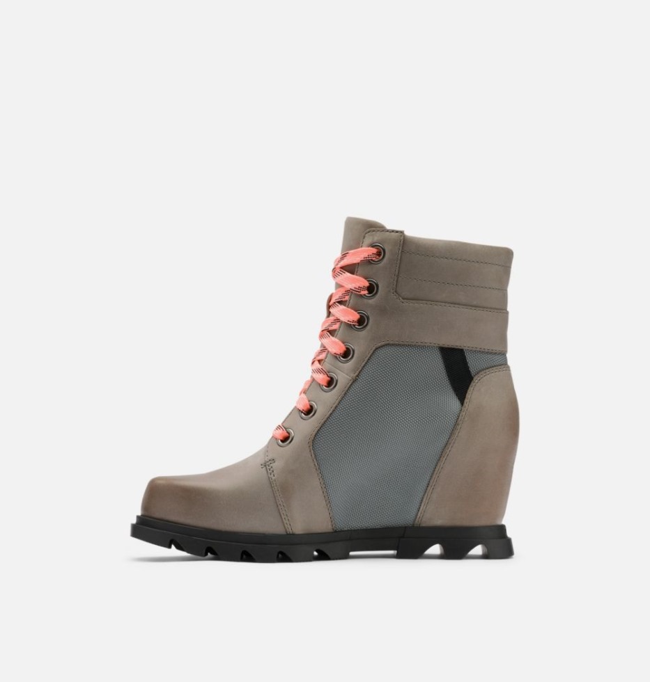 Joan Of Arctic Wedge Iii Lexie Bootie Für Damen Quarry-black Sorel Schweiz