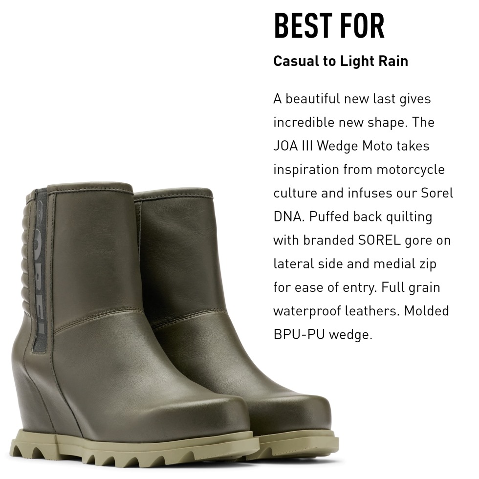 Joan Of Arctic Wedge III Motorradstiefel Für Damen Sorel Schweiz Omega Taupe-Rose Dust