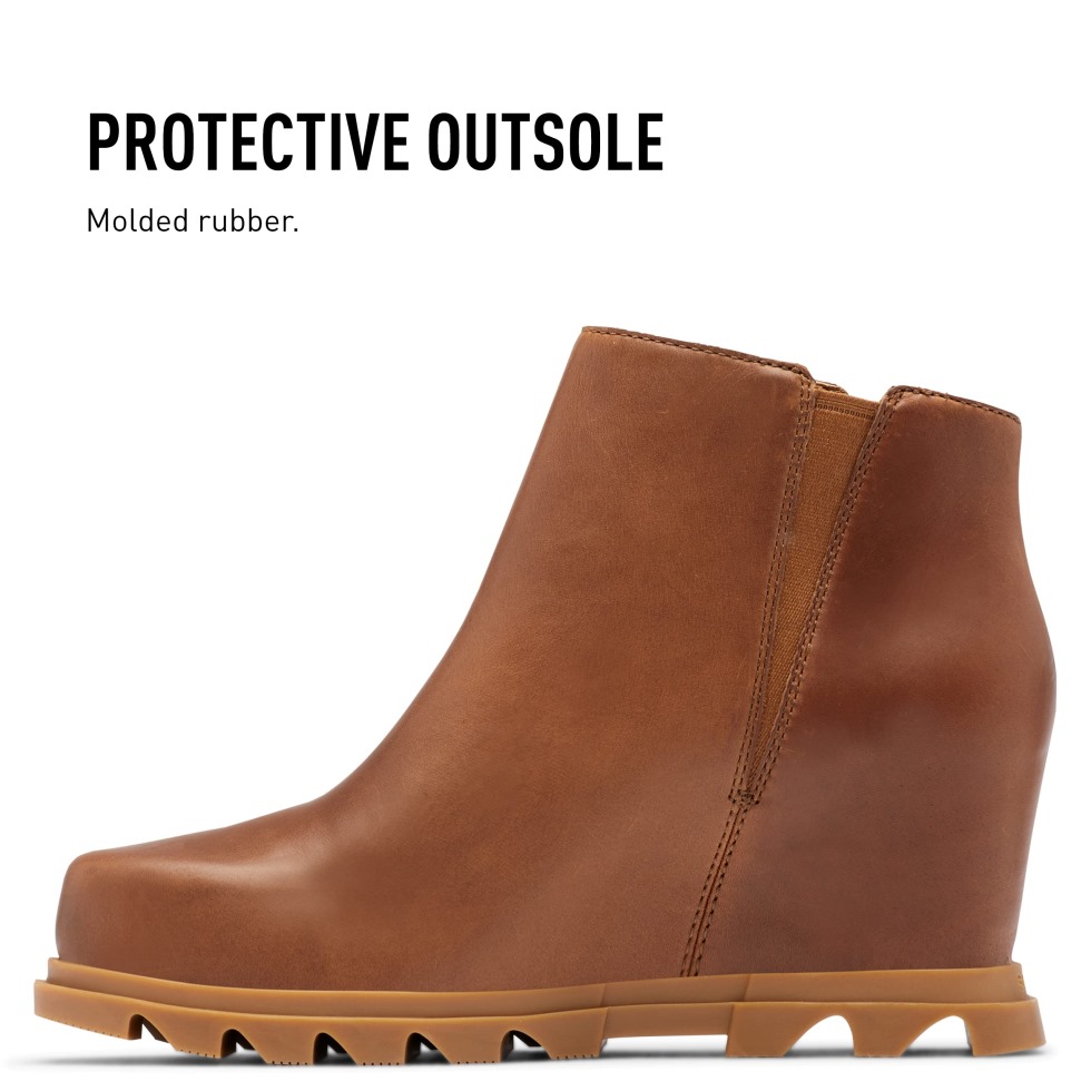 Joan Of Arctic Wedge Iii Zip Boot Für Damen Sorel Switzerland Dark Moss-sage