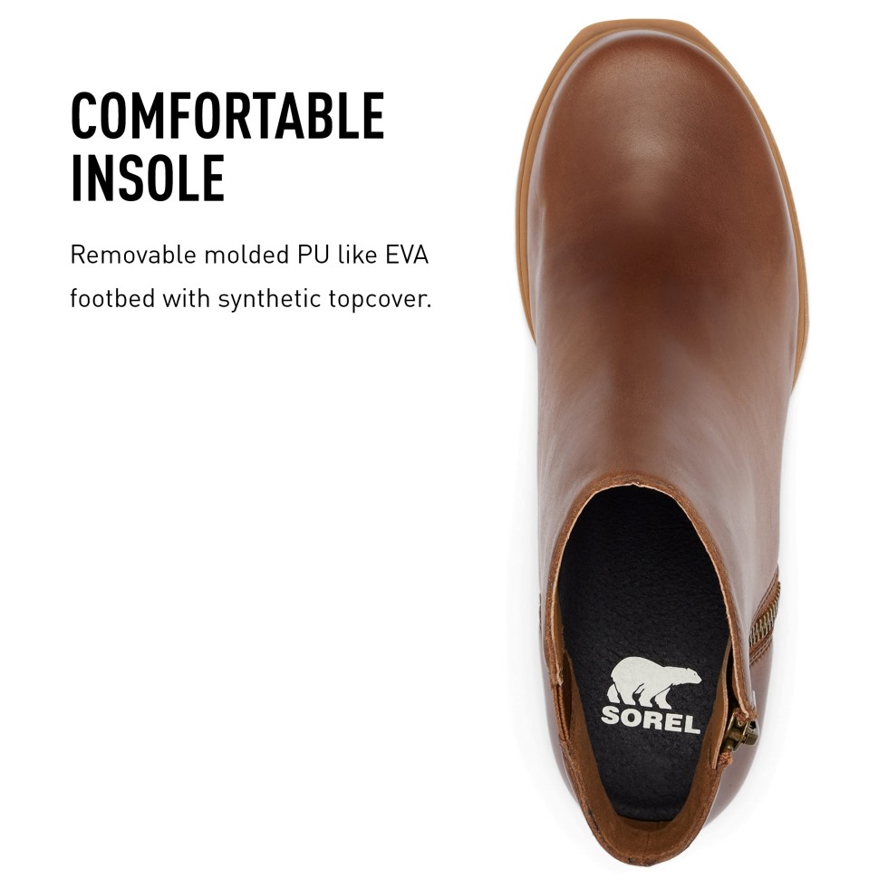 Joan Of Arctic Wedge Iii Zip Boot Für Damen Sorel Switzerland Dark Moss-sage