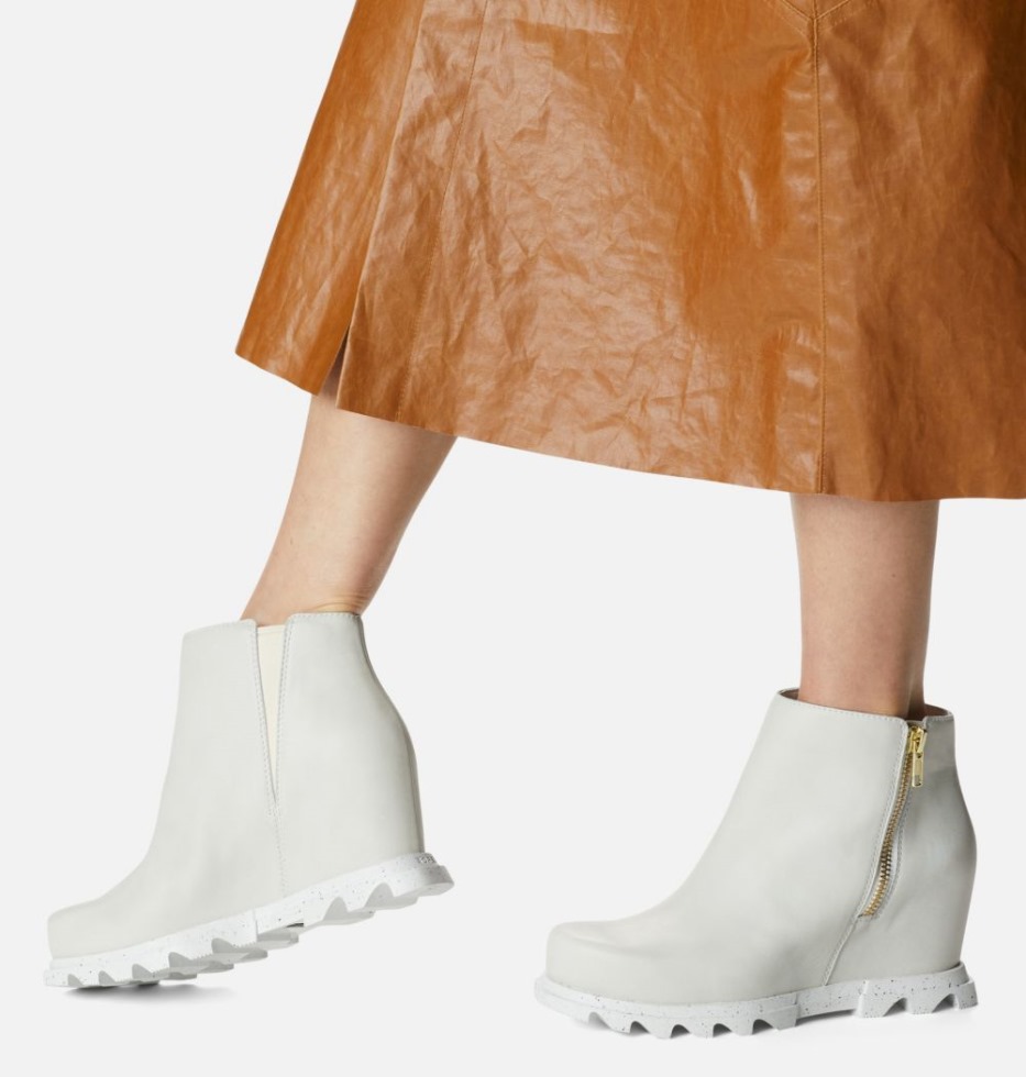 Joan Of Arctic Wedge III Zip Eco Bootie Für Damen Natural-Sea Salt Sorel Schweiz