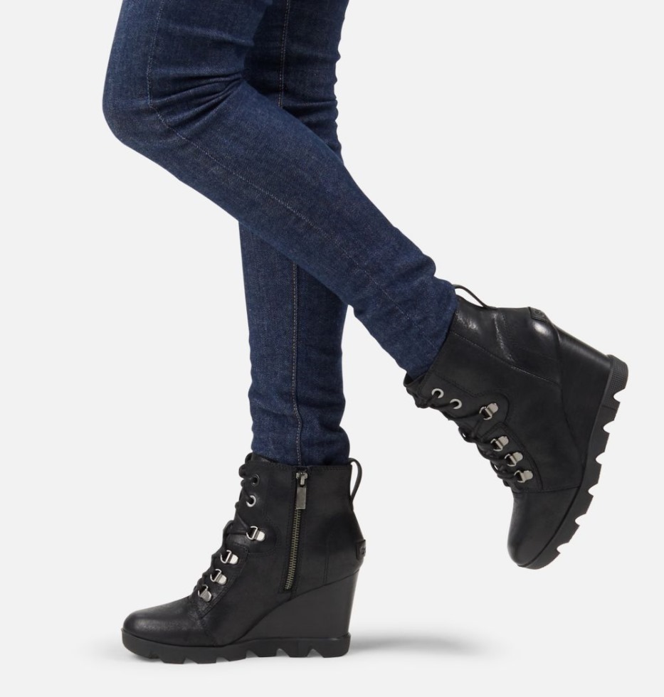 Joan Uptown Schnürstiefelette Für Damen Schwarz Sorel Schweiz