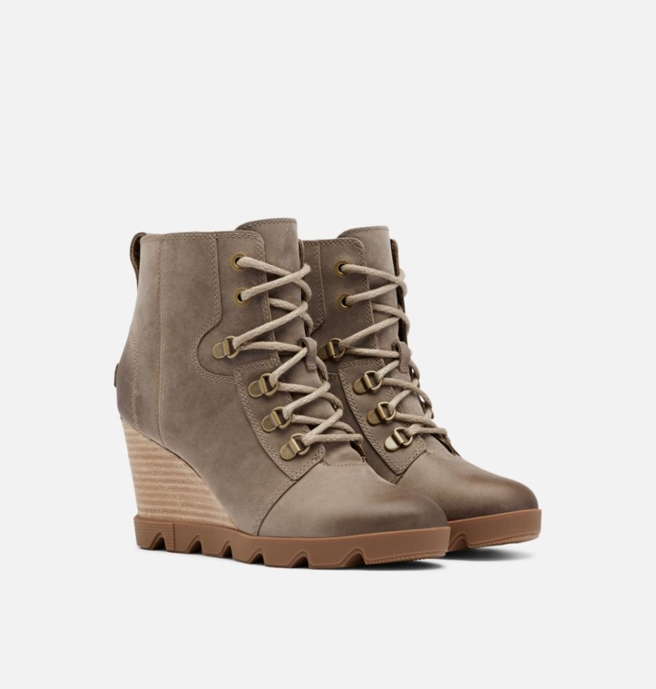 Damen Joan Uptown Schnürstiefelette Sorel Switzerland Khaki Ii