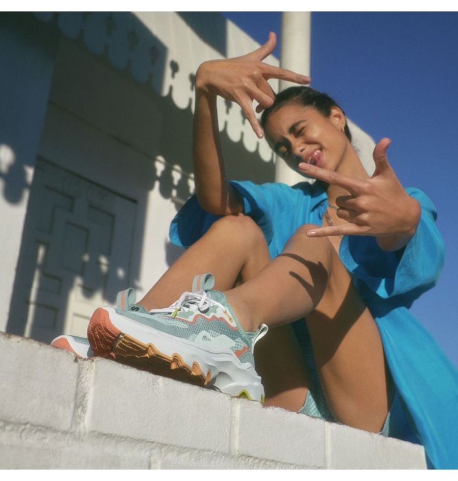 Kinetic Breakthru Day Lace Trainer Für Damen Crushed Blue-White Sorel Schweiz