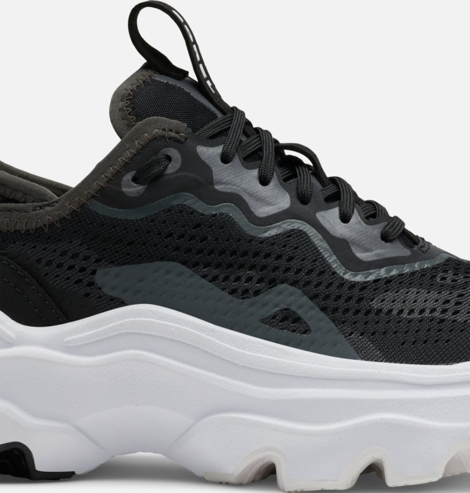 Kinetic Breakthru Day Lace Sneaker Sorel Switzerland Schwarz-weiss Für Damen