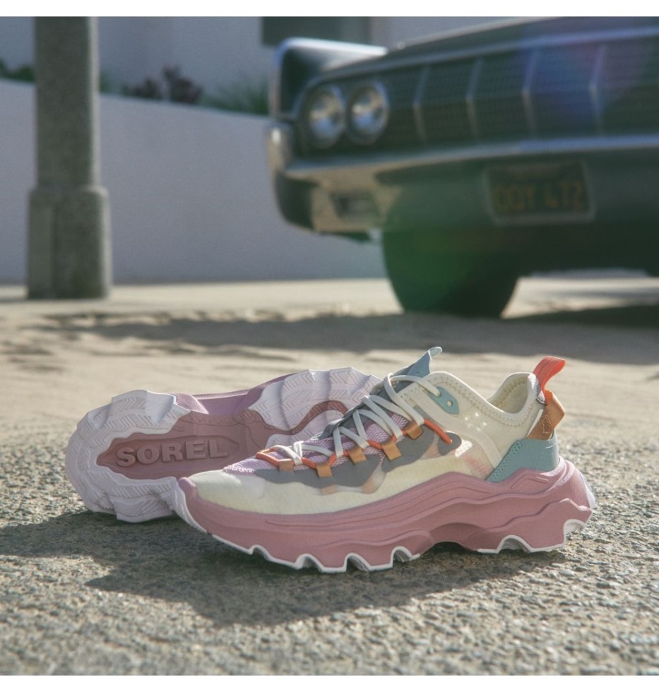 Kinetic Breakthru Tech Lace Sneaker Chalk-eraser Pink Sorel Schweiz Für Damen