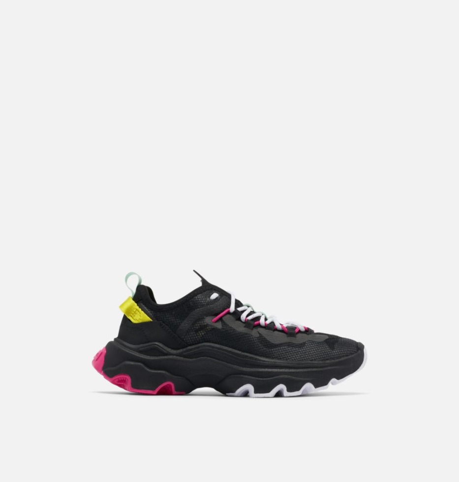 Kinetic Breakthru Tech Lace Sneaker Für Damen Sorel Schweiz Schwarz-chromgrau