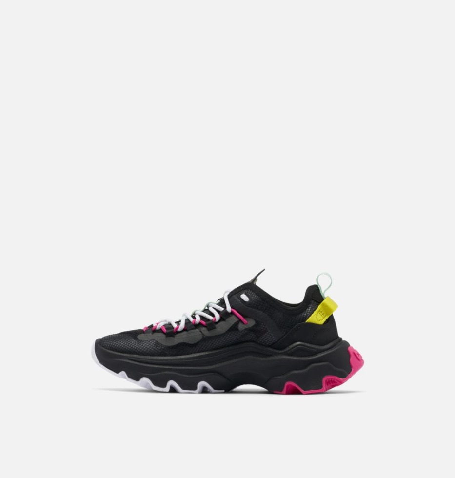 Kinetic Breakthru Tech Lace Sneaker Für Damen Sorel Schweiz Schwarz-chromgrau