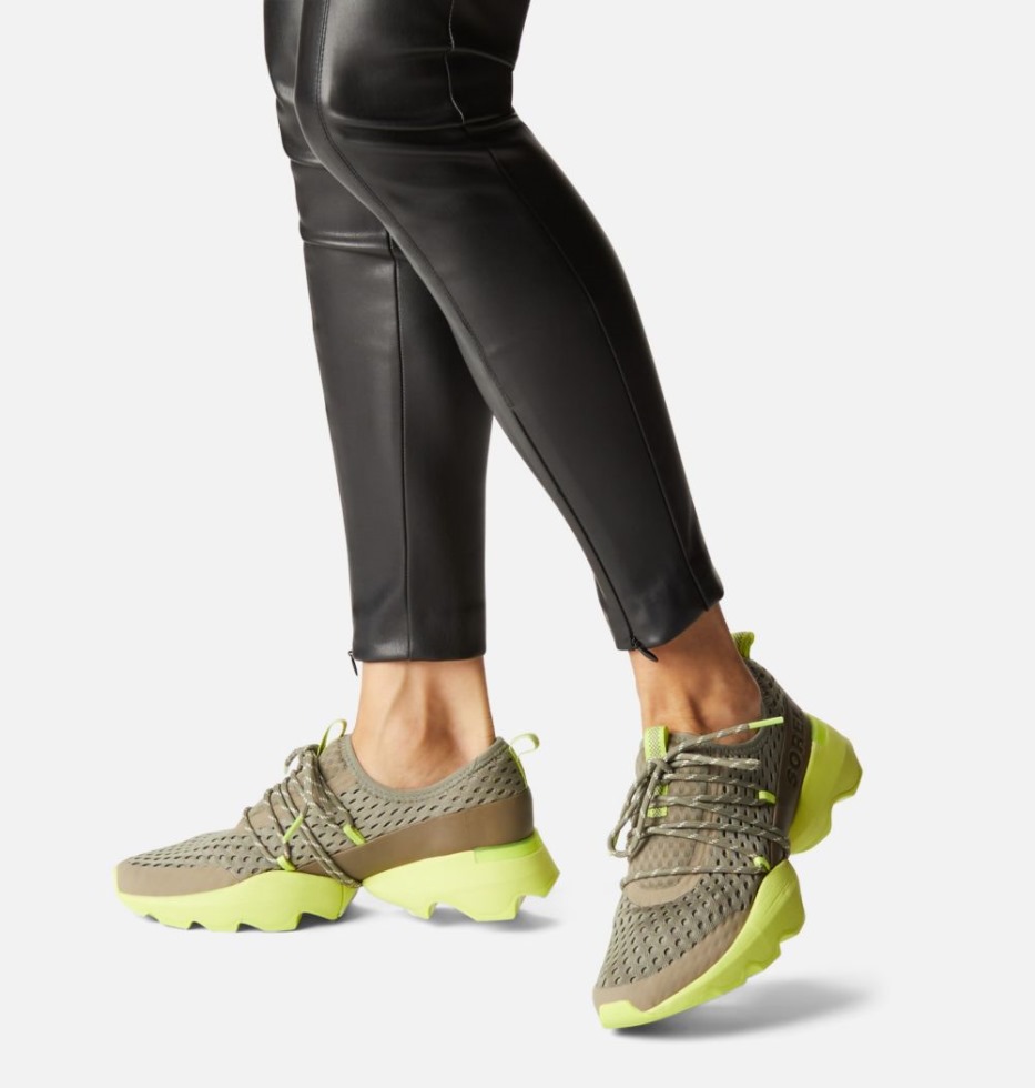 Kinetic Impact Schnürsneaker Damen Sage-acid Green Sorel Schweiz