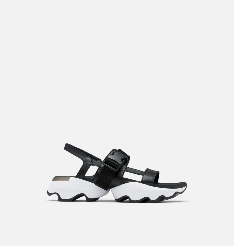 Kinetic Impact Sling Sandale Damen Sorel Switzerland Schwarz-weiss