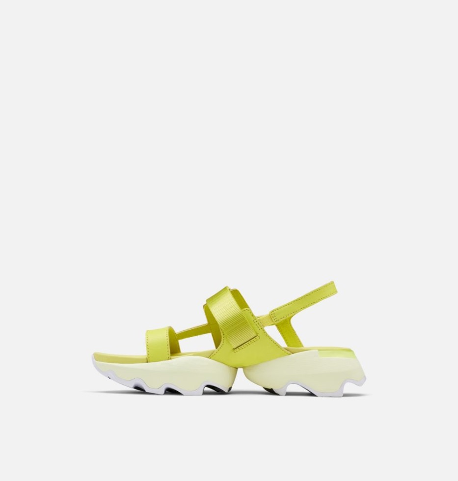 Damen Kinetic Impact Sling Sportliche Sandale Sorel Switzerland Bolt-white