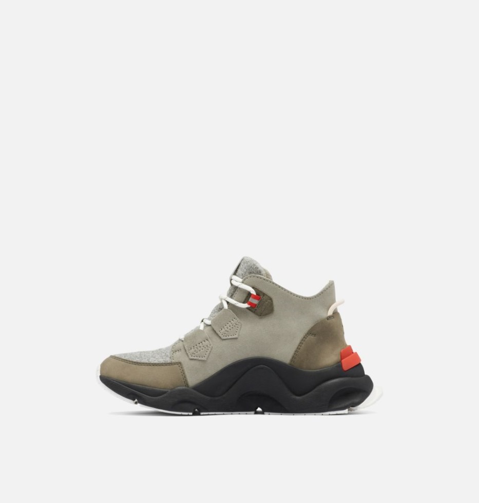 Kinetic Rnegd Caribou Boots Damen Grau Grün-alpine Tundra Sorel Schweiz