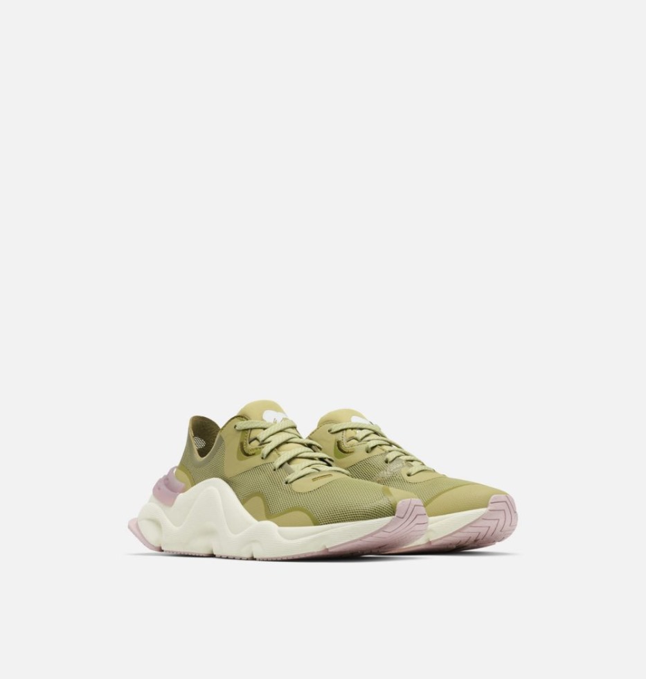 Kinetic Rnegd Float Damensneaker Sorel Switzerland Olive Shade-shale Mauve