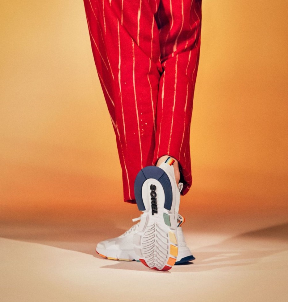 Damen-sneaker Kinetic Rush Weiß-weiß Sorel Schweiz