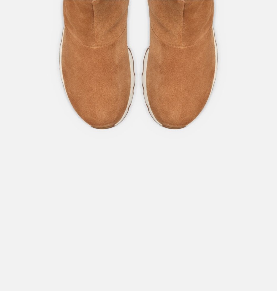 Damen Kinetic Short Sneaker Boot Sorel Switzerland Camel Braun-natur