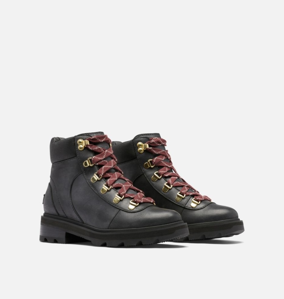 Lennox Hiker Stkd Damenstiefel Schwarz-schwarz Sorel Schweiz
