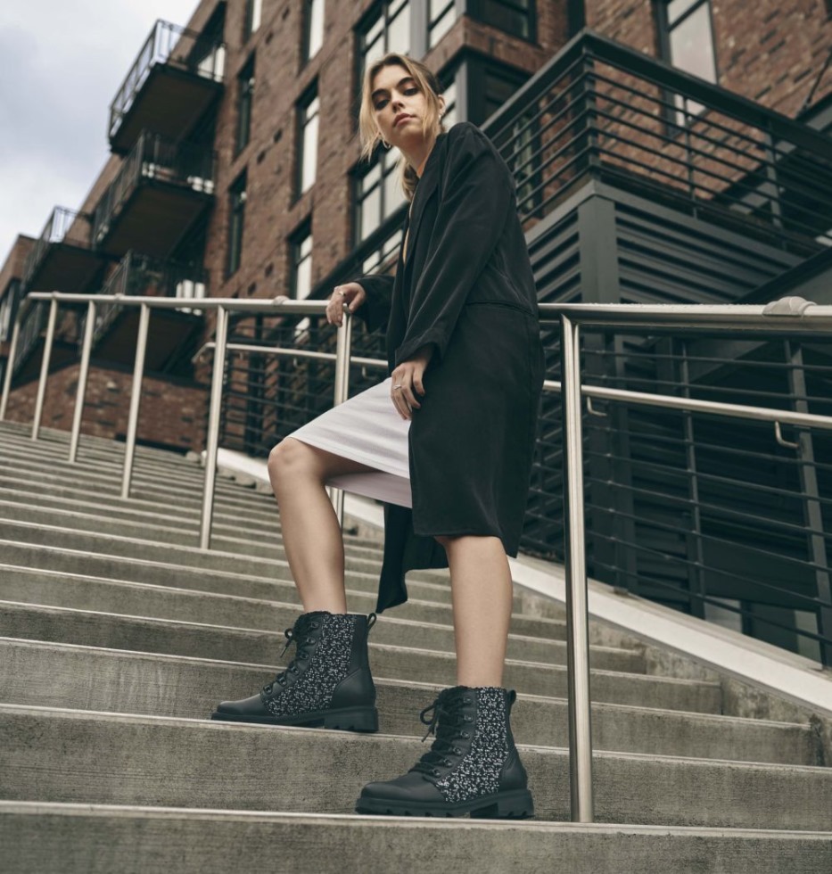 Lennox Lace Cosy Bootie Für Damen Schwarz-schwarz Sorel Schweiz