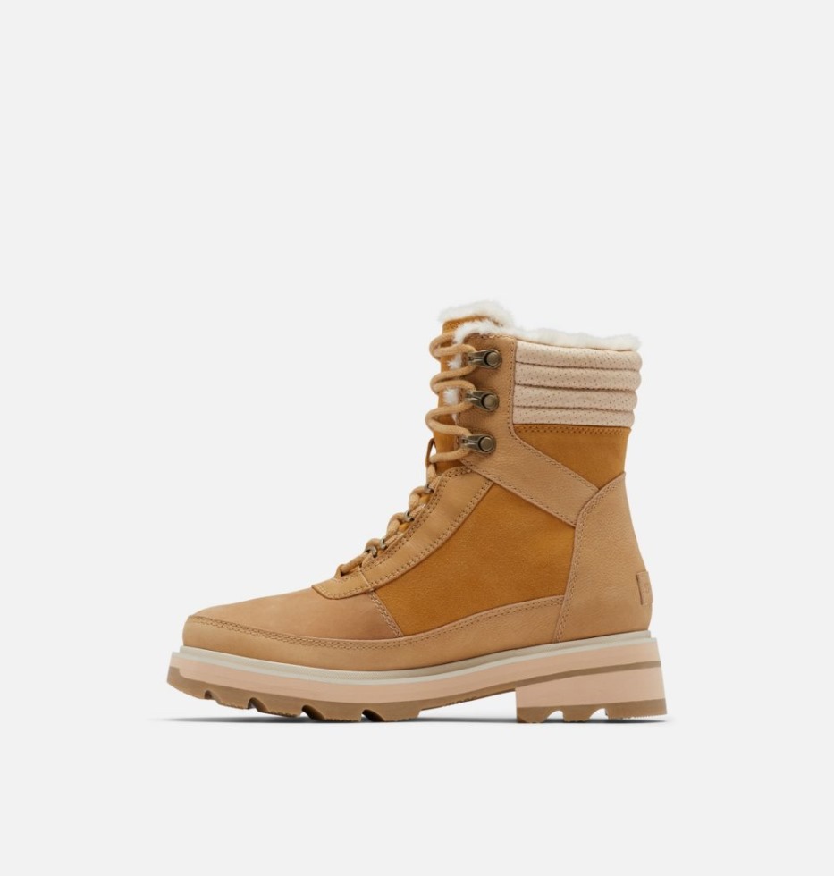 Lennox Lace Cosy Stkd Boot Für Damen Sorel Schweiz Geo Gelb-curry