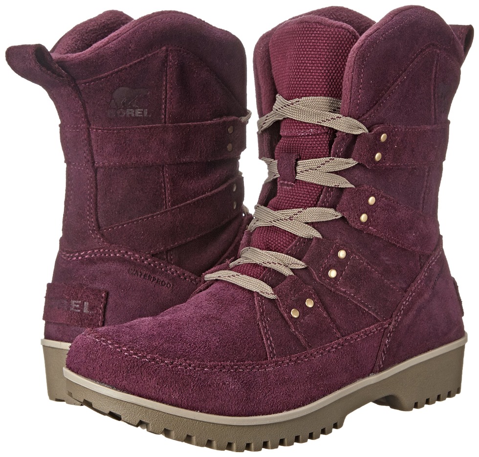 Wiesenspitzenstiefel Für Damen Sorel Switzerland Purple Dahlia