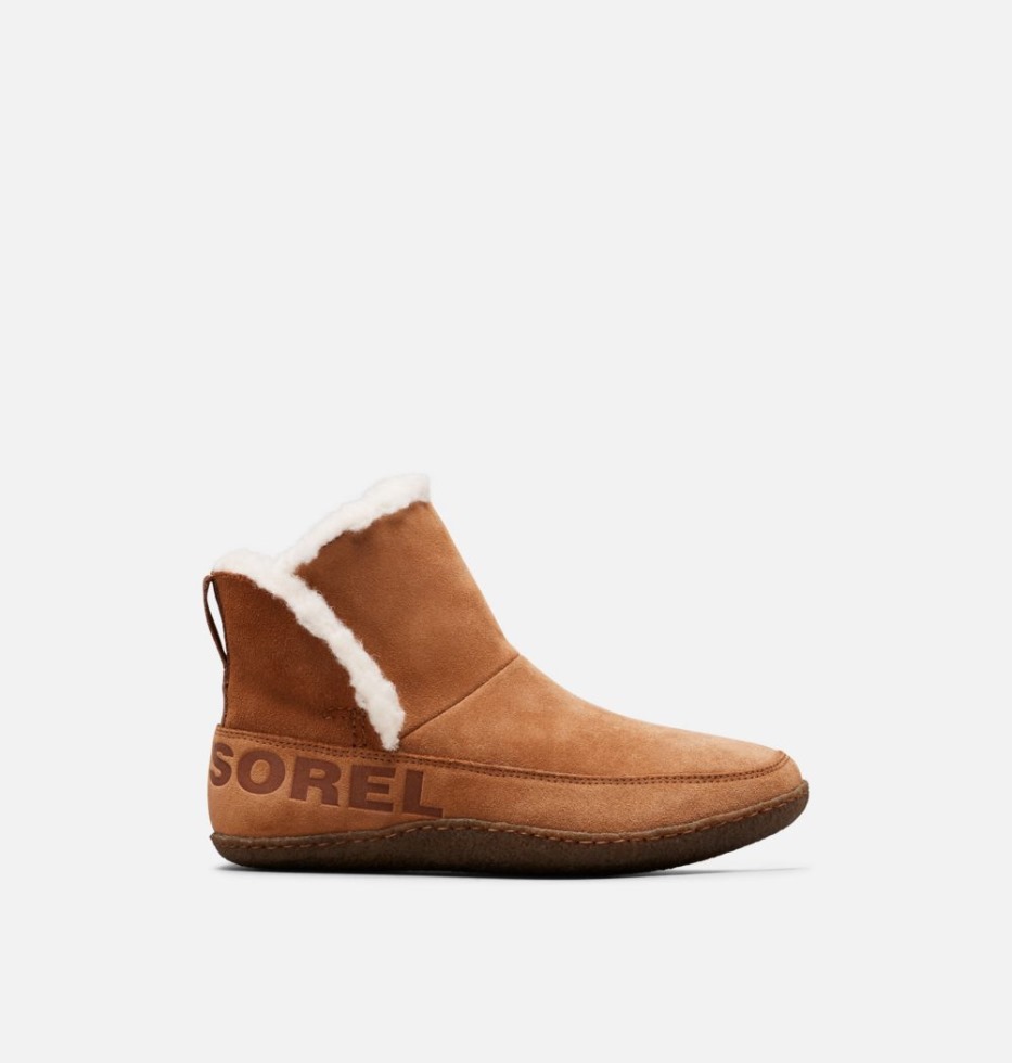 Nakiska Bootie Pantoffel Für Damen Sorel Switzerland Camel Brown