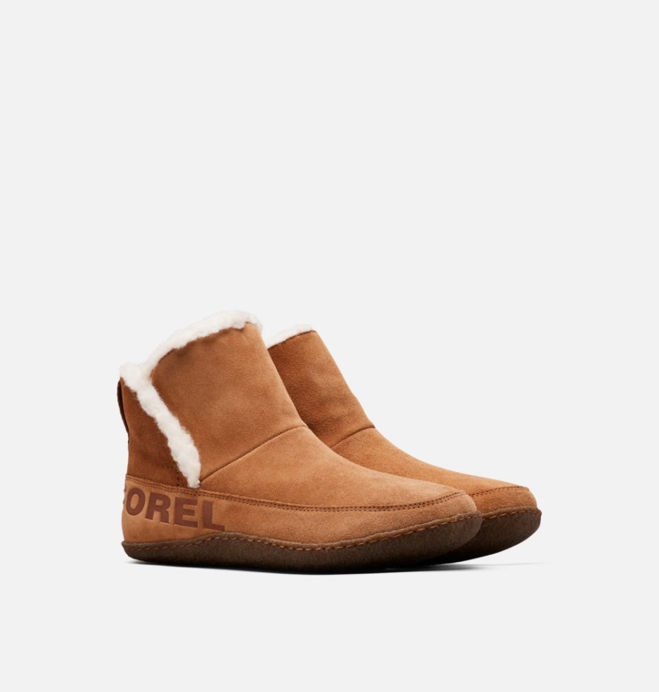 Nakiska Bootie Pantoffel Für Damen Sorel Switzerland Camel Brown