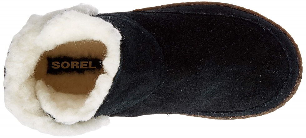 Damen Nakiska Bootie' Schneeschuh Black Natural Sorel Schweiz