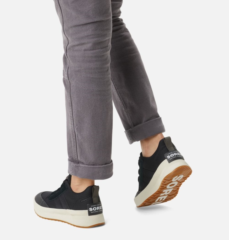 Damen Out N About Iii Low Sneaker Black-sea Salt Sorel Schweiz