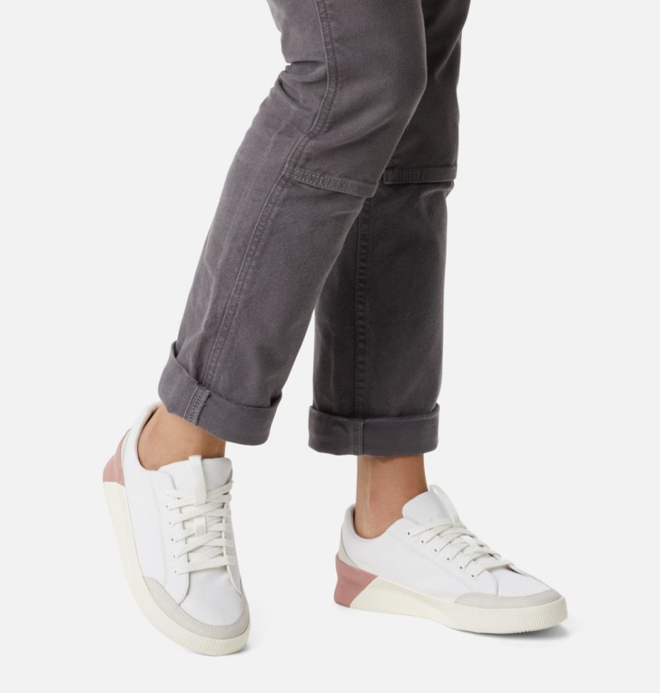 Damen Out 'n About Plus Classic Sneaker Sorel Switzerland White-eraser Pink