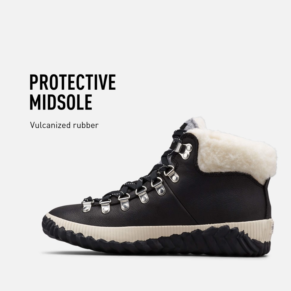 Out N About Plus Conquest Damenstiefel Sorel Switzerland Black