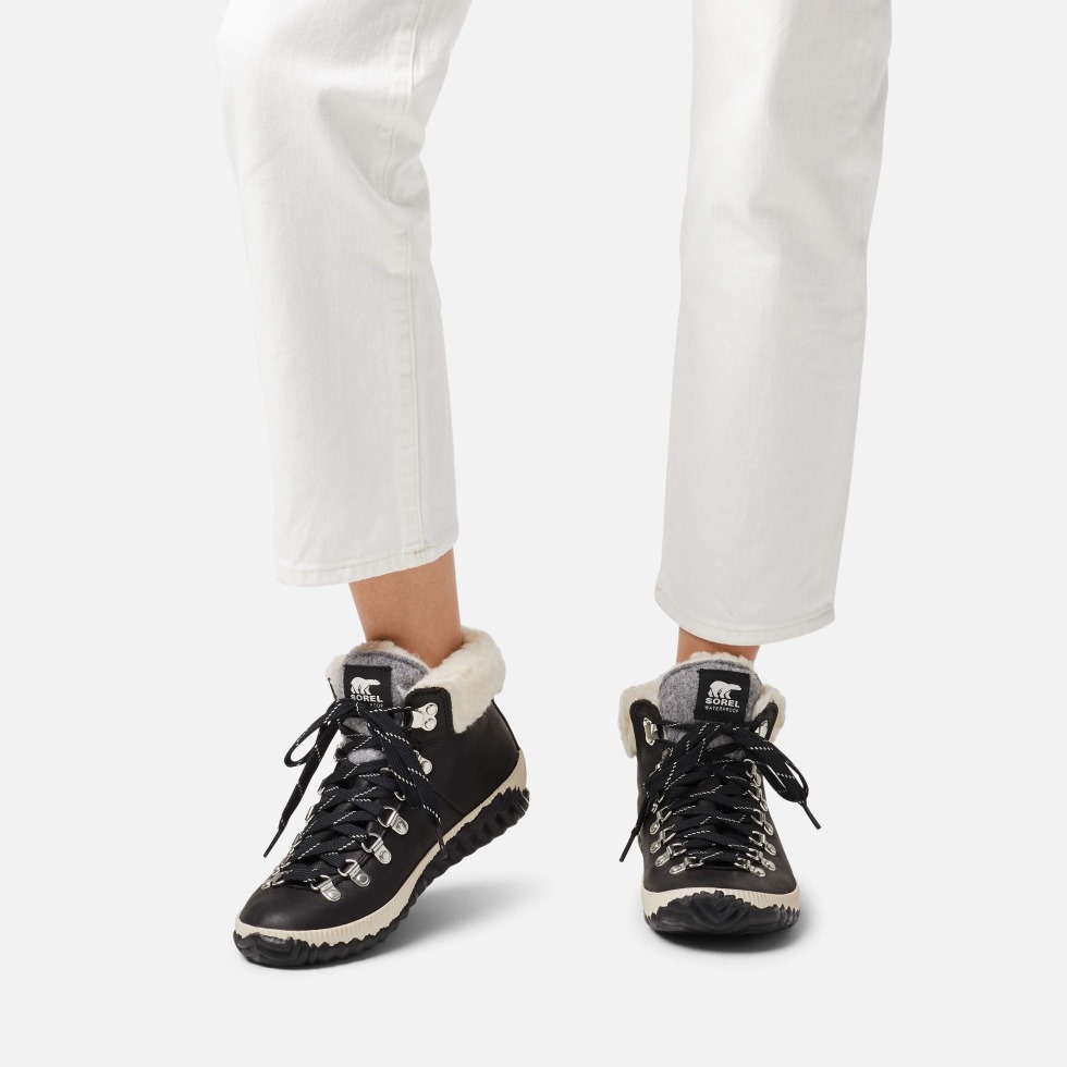 Out N About Plus Conquest Damenstiefel Sorel Switzerland Black