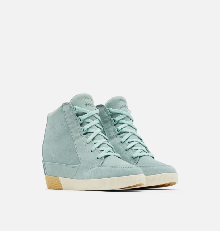 Damen Out 'n About Keilstiefelette Crushed Blue-chalk Sorel Schweiz