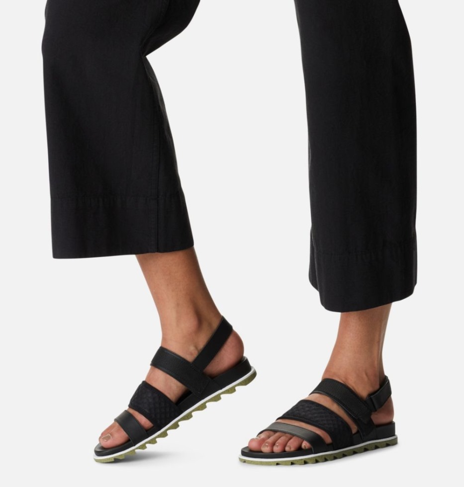 Roaming Decon Slingback-Sandale Für Damen Schwarz-oliv Sorel Switzerland