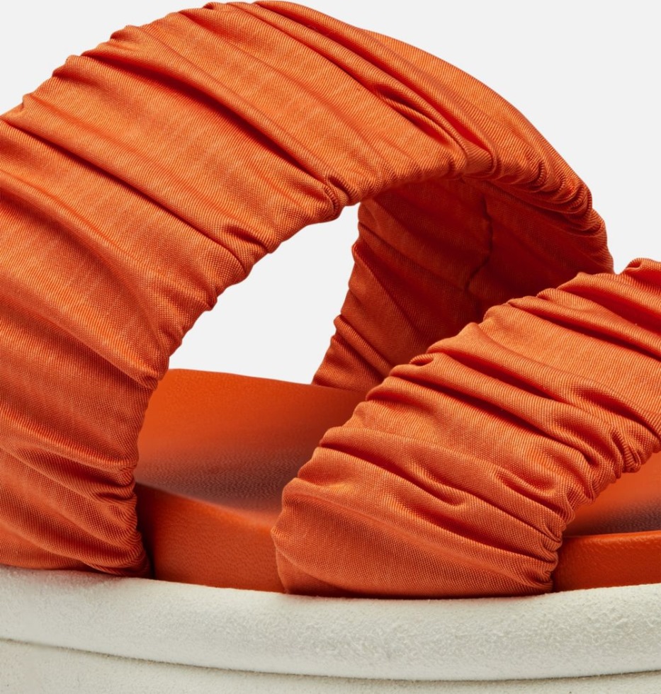 Roaming Pantolette Mit Zwei Riemen Für Damen Sorel Switzerland Desert Sun-chalk