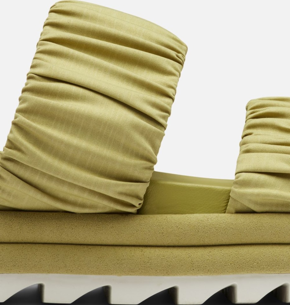 Roaming Slide-Sandale Mit Zwei Riemen Für Damen Sorel Switzerland Olive Shade-chalk