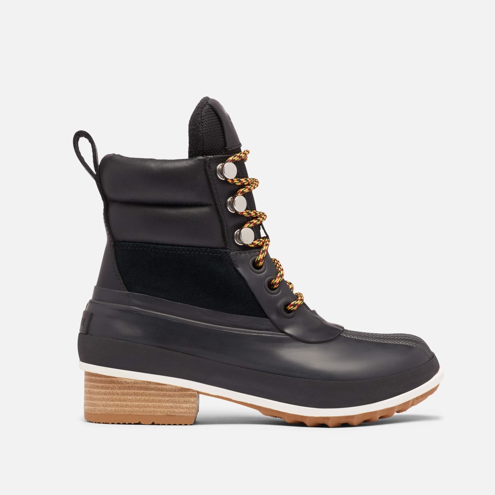 Damen Slimpackiii Wanderer Sorel Schweiz Schwarz