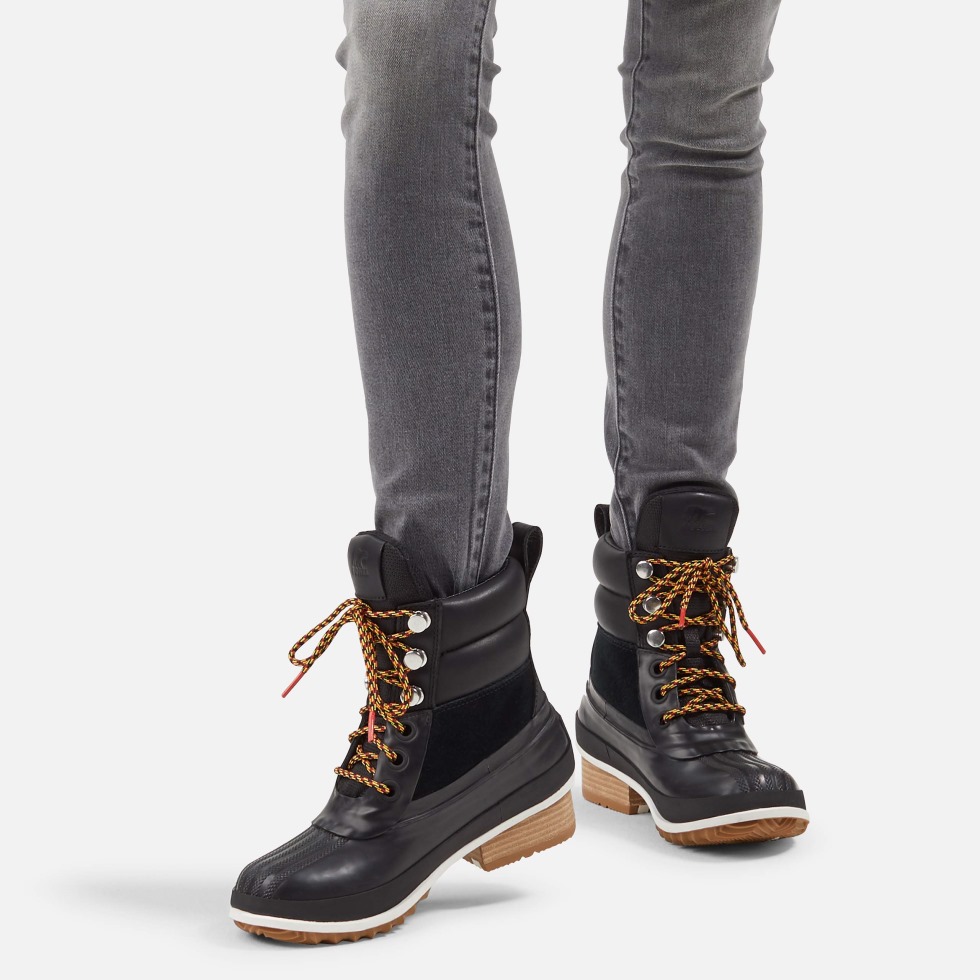 Damen Slimpackiii Wanderer Sorel Schweiz Schwarz