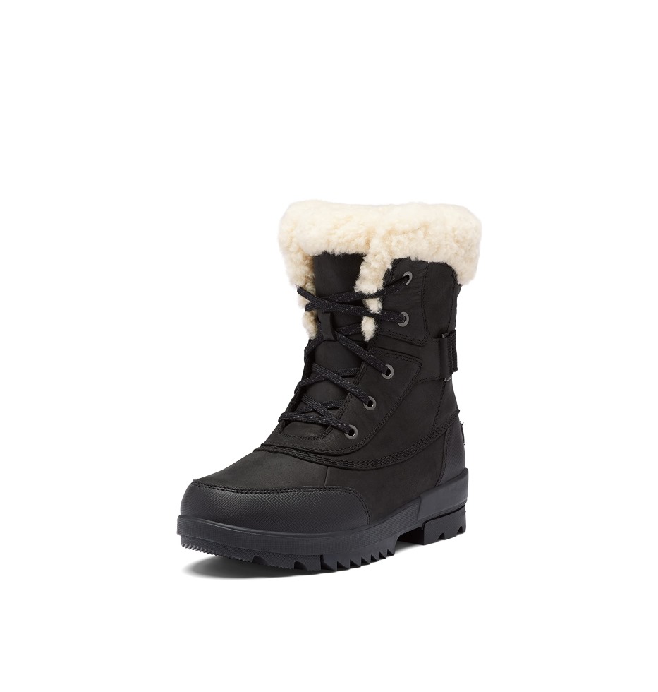 Damen Tivoli Iv Parc Boot Wasserdichte Leder Winterstiefel Sorel Black Sea Salt