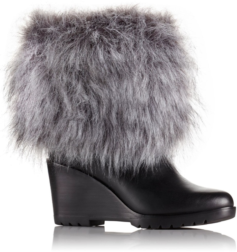 Damen Winterstiefel Boot Nl2079-052 Glacy Explorer Shortie Gefüttert Schwarz Sorel Schweiz