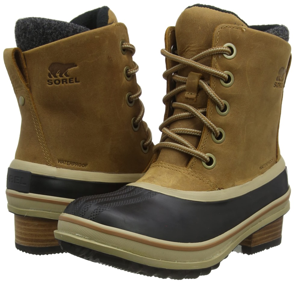 Damen Winterstiefel Slimpack Iii Lace Wp Sorel Switzerland Elk