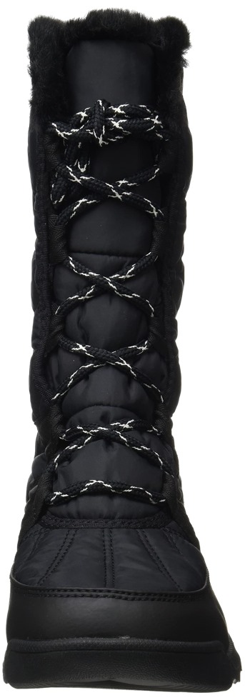 Damen-Winterstiefel Whitney II Tall Lace Wp Sorel Switzerland Black