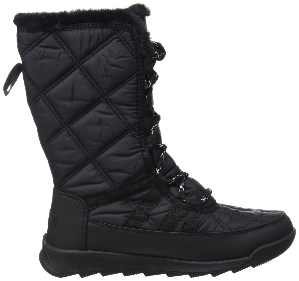 Damen-Winterstiefel Whitney II Tall Lace Wp Sorel Switzerland Black