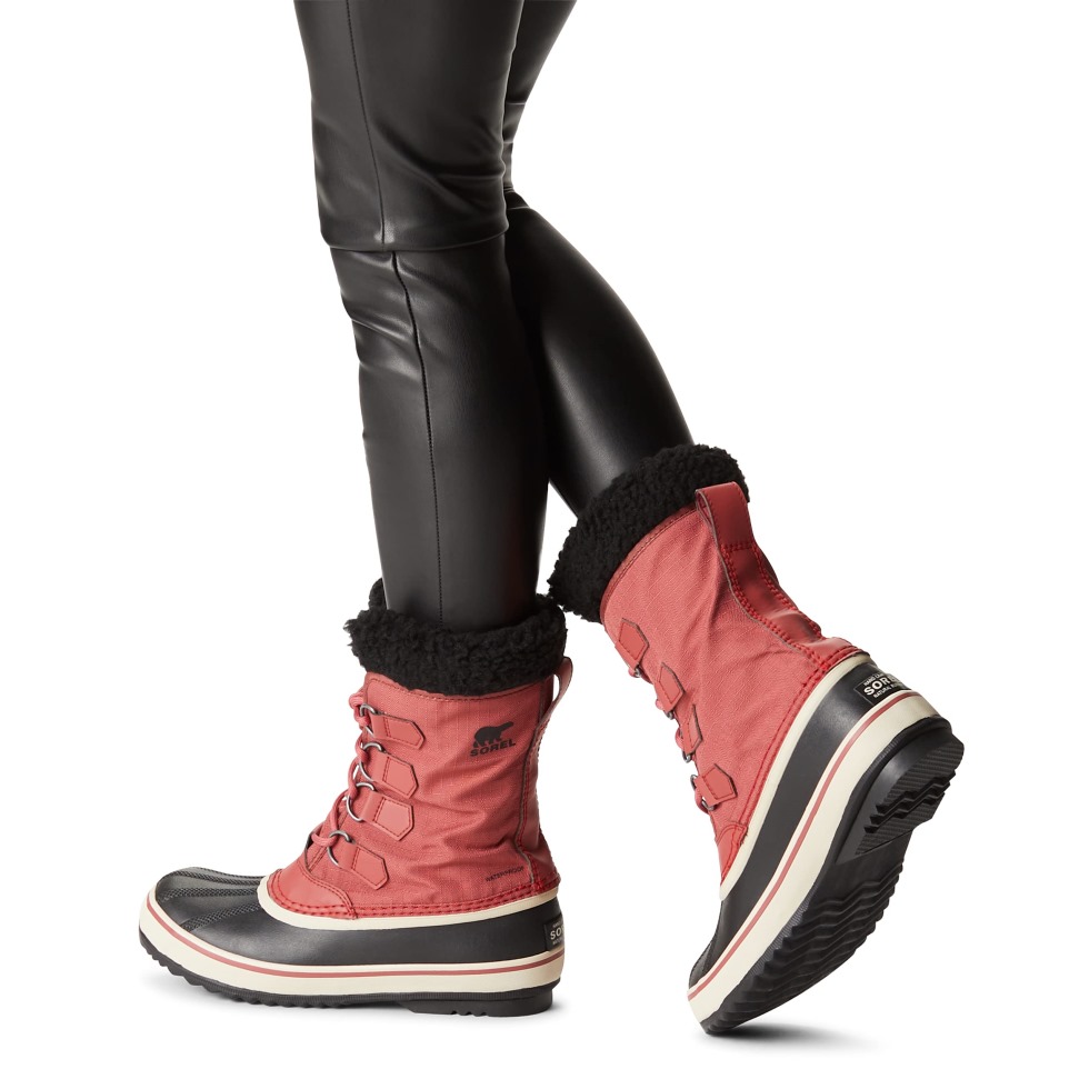 Damen Winter Karneval Schneestiefel Sorel Schweiz Rose Dust Black