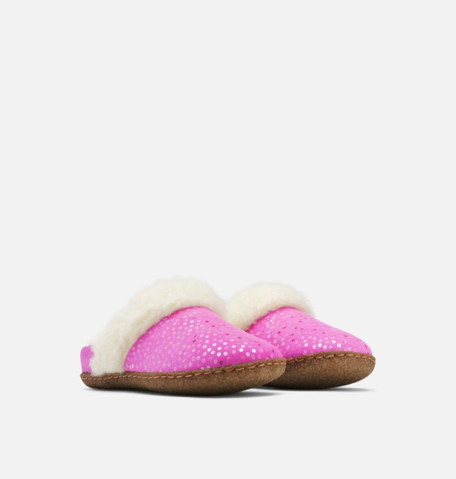 Youth Nakiska Slide II Pantoffel Bright Lavender-Gum 2 Sorel Schweiz