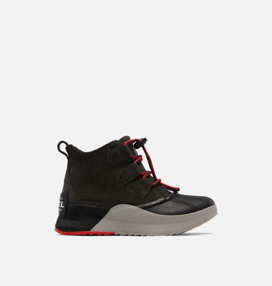 Jugend Out N About Classic Boot Tiefschwarz Sorel Schweiz