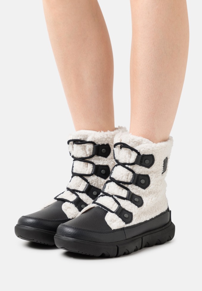 Black/sea Salt Sorel Schweiz Explorer Ii Joan Gemütliche Winterstiefel