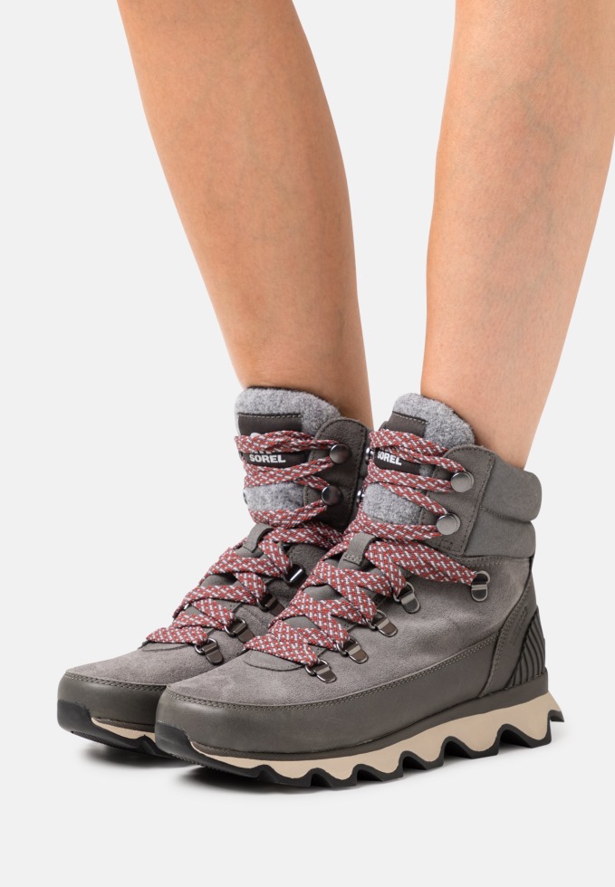 Steinbruch/schwarz Sorel Schweiz Kinetic Conquest Schnürstiefeletten